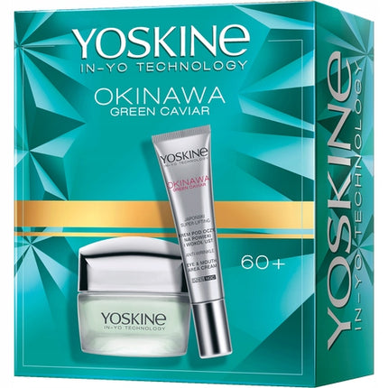 YOSKINE OKINAWA 60+ KOSMETIKOS DOVANŲ RINKINYS kremas + paakių kremas