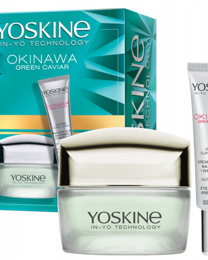 YOSKINE OKINAWA 60+ KOSMETIKOS DOVANŲ RINKINYS kremas + paakių kremas