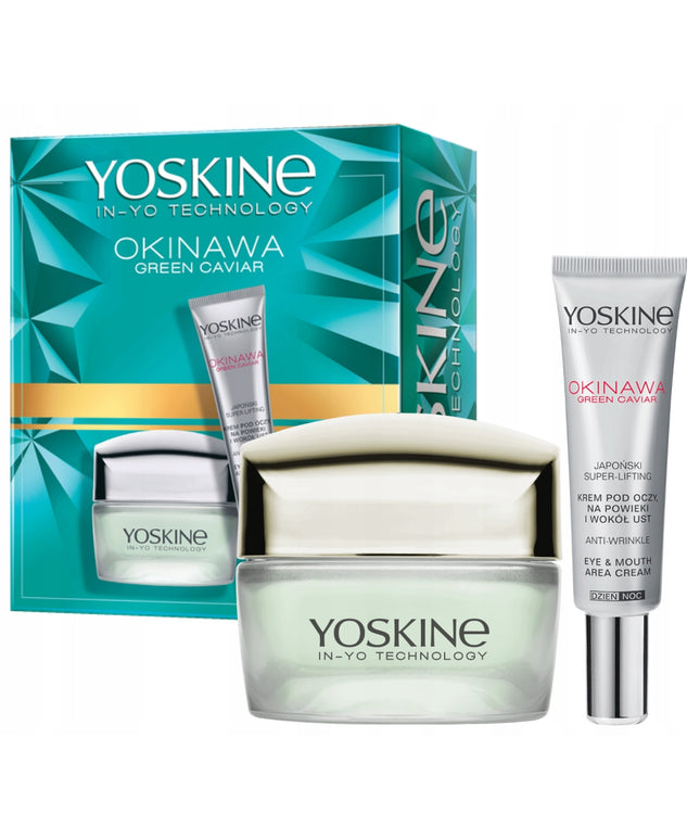 YOSKINE OKINAWA 60+ KOSMETIKOS DOVANŲ RINKINYS kremas + paakių kremas