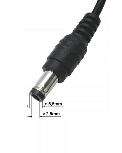 Kištukinis maitinimo šaltinis 12 V, 1 A, 12 W, 2,5 × 5,5 mm kištukas LED juostoms ir RGB įrenginiams