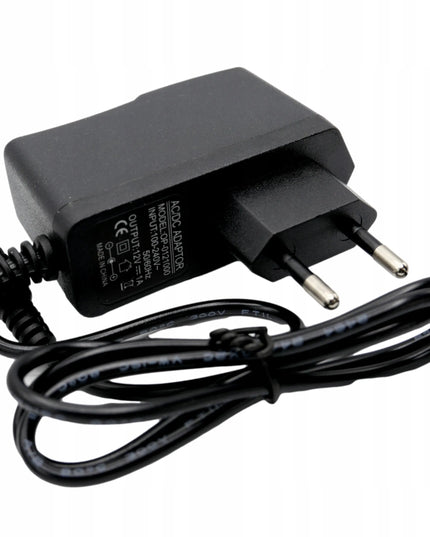 Kištukinis maitinimo šaltinis 12 V, 1 A, 12 W, 2,5 × 5,5 mm kištukas LED juostoms ir RGB įrenginiams