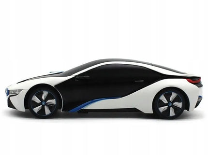 Nuotoliniu būdu valdomas automobilis RASTAR BMW i8, 1:24, su LED žibintais