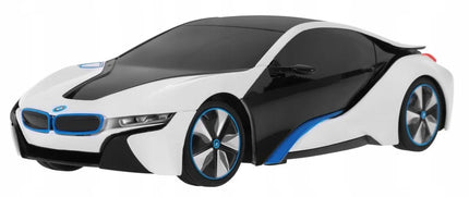 Nuotoliniu būdu valdomas automobilis RASTAR BMW i8, 1:24, su LED žibintais