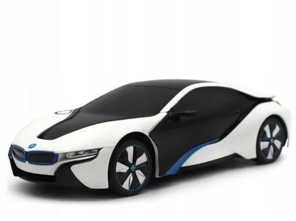 Nuotoliniu būdu valdomas automobilis RASTAR BMW i8, 1:24, su LED žibintais