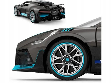 Nuotoliniu būdu valdomas automobilis „Bugatti Divo“ su LED apšvietimu, 1:16