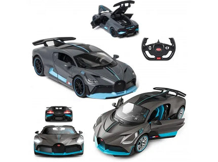 Nuotoliniu būdu valdomas automobilis „Bugatti Divo“ su LED apšvietimu, 1:16