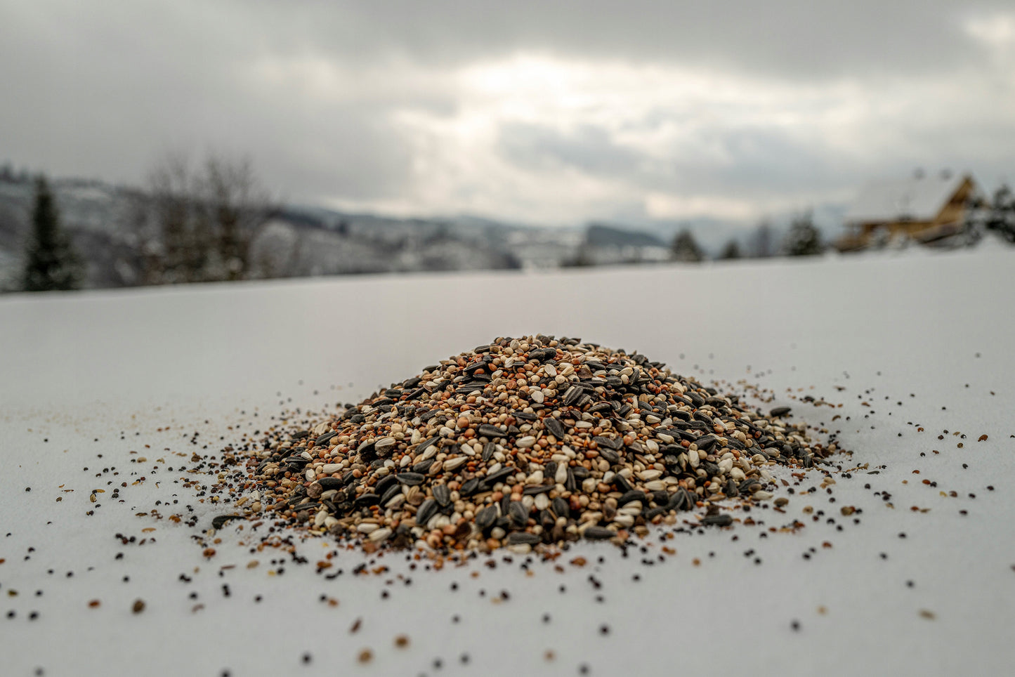 SVEIKAS PAŠARAS GRŪDAI PAUKŠČIAMS GRŪDŲ MIŠINYS ŽIEMAI 1KG