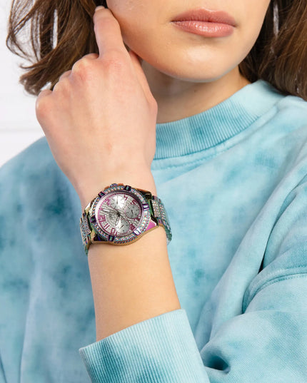 Moteriškas laikrodis GUESS GW0044L1 Jennifer Lopez Frontier, originalus, su dėžute