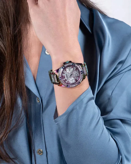 Moteriškas laikrodis GUESS GW0044L1 Jennifer Lopez Frontier, originalus, su dėžute