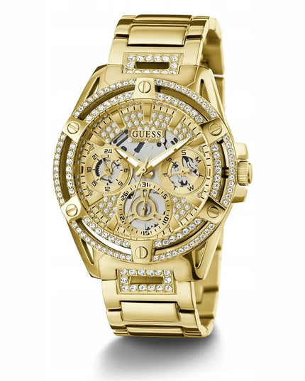 Moteriškas laikrodis Guess Queen GW0464L2, auksinis, originalus, su dėžute