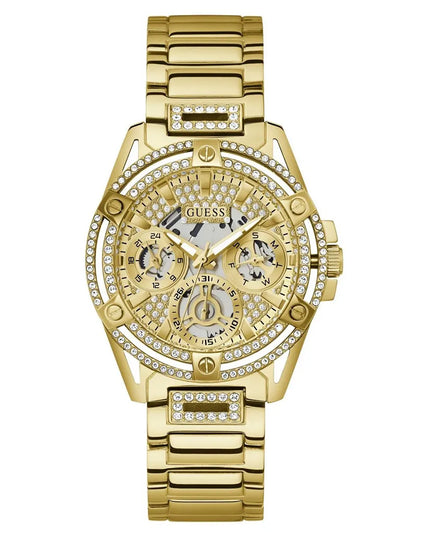 Moteriškas laikrodis Guess Queen GW0464L2, auksinis, originalus, su dėžute