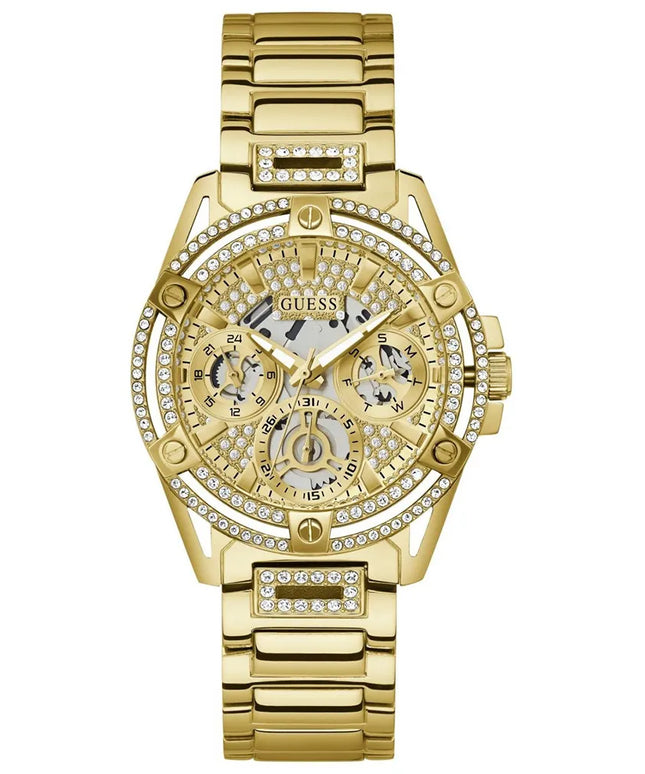 Moteriškas laikrodis Guess Queen GW0464L2, auksinis, originalus, su dėžute