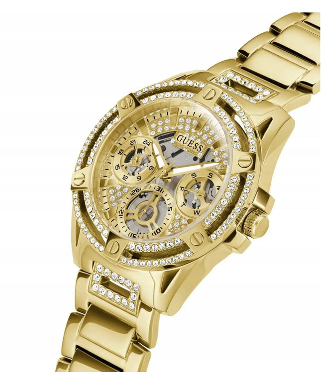 Moteriškas laikrodis Guess Queen GW0464L2, auksinis, originalus, su dėžute