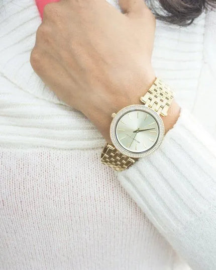 Moteriškas auksinis laikrodis Michael Kors Darci MK3191 68091MK3191 su dėžute
