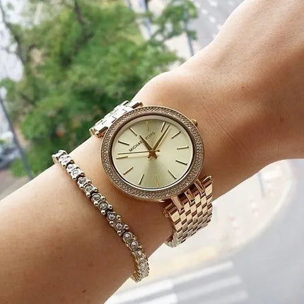Moteriškas auksinis laikrodis Michael Kors Darci MK3191 68091MK3191 su dėžute