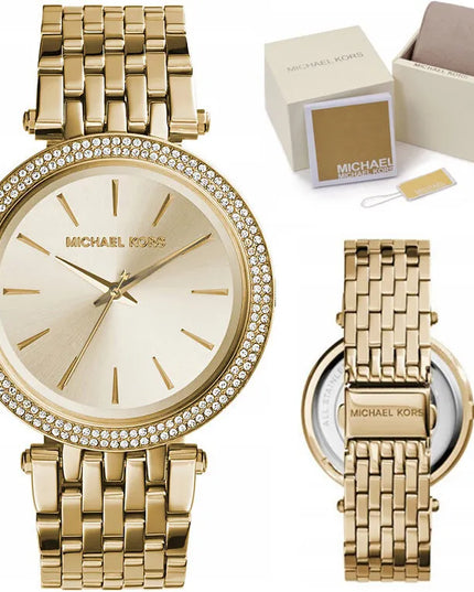 Moteriškas auksinis laikrodis Michael Kors Darci MK3191 68091MK3191 su dėžute