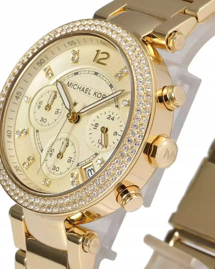 Moteriškas laikrodis Michael Kors Parker MK5354, auksinis, originalus, su dėžute