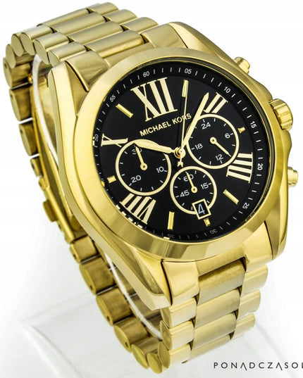 Moteriškas laikrodis Michael Kors Bradshaw MK5739, auksinės spalvos, originali dėžutė