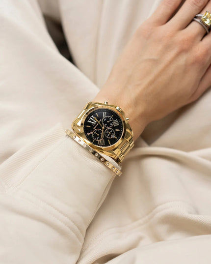 Moteriškas laikrodis Michael Kors Bradshaw MK5739, auksinės spalvos, originali dėžutė
