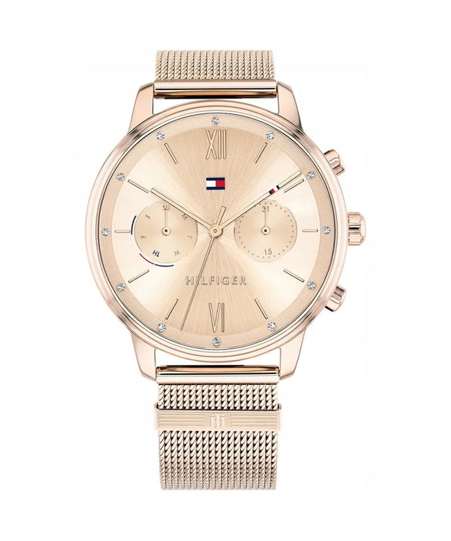Moteriškas laikrodis Tommy Hilfiger Blake 1782303, rožinio aukso spalvos, su originalia dėžute