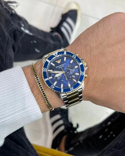 „Emporio Armani“ AR11362 „Diver“ vyriškas laikrodis, originalus, su dėžute ir sertifikatu