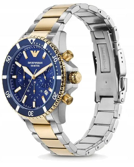„Emporio Armani“ AR11362 „Diver“ vyriškas laikrodis, originalus, su dėžute ir sertifikatu