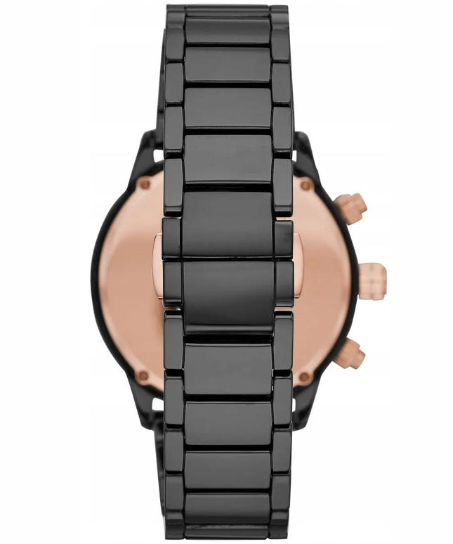 „Emporio Armani“ AR70002 Mario Chrono keraminis laikrodis vyrams, originalus, su sertifikatu