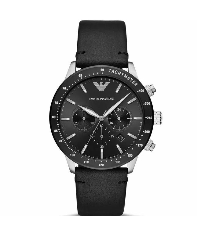 Vyriškas laikrodis „Emporio Armani“ AR11243 Mario su originalumo sertifikatu ir dėžute