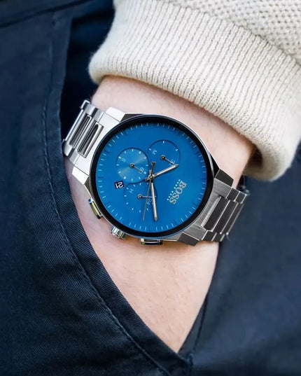 Vyriškas laikrodis HUGO BOSS Peak HB1513763, originalus, su dėžute