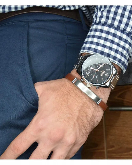 HUGO BOSS Champion 1513819 vyriškas laikrodis su dėžute