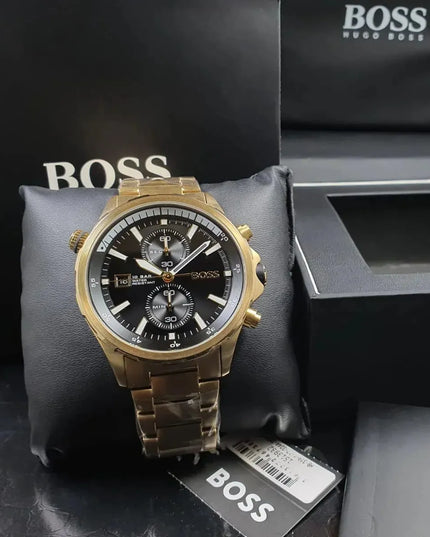 Vyriškas laikrodis HUGO BOSS 1513932 Globetrotter, originalus, su dėžute