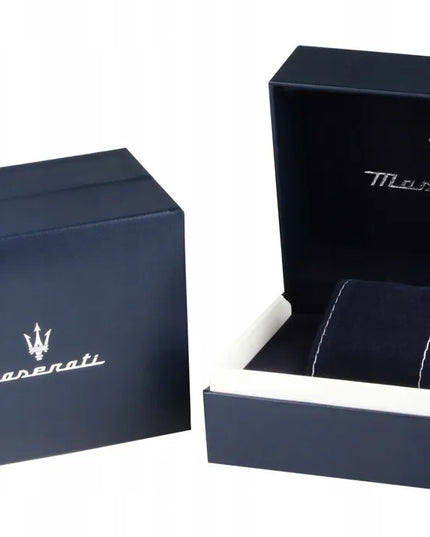 Vyriškas laikrodis „Maserati Sfida“ R8873640008, auksinės spalvos, su originalia dėžute