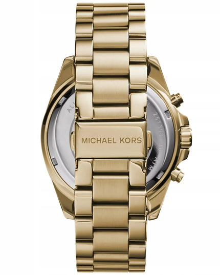 Vyriškas laikrodis Michael Kors MK8286 Lexington, auksinės spalvos, originali dėžutė