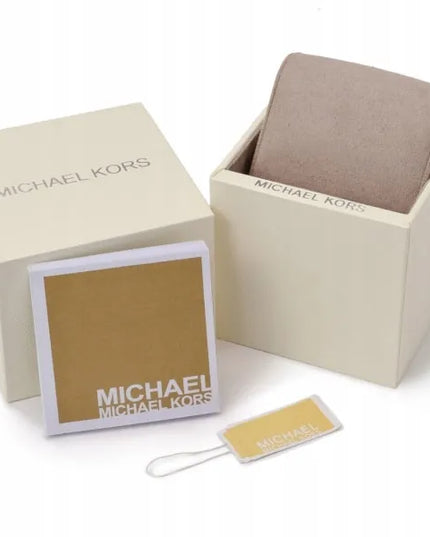 Vyriškas laikrodis Michael Kors MK8286 Lexington, auksinės spalvos, originali dėžutė