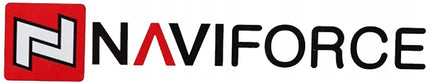 Vyriškas „Naviforce NF8031“ sportinis laikrodis su datos rodymu, tachimetro stiliaus ciferblatu, silikoniniu dirželiu ir „Neobrite“