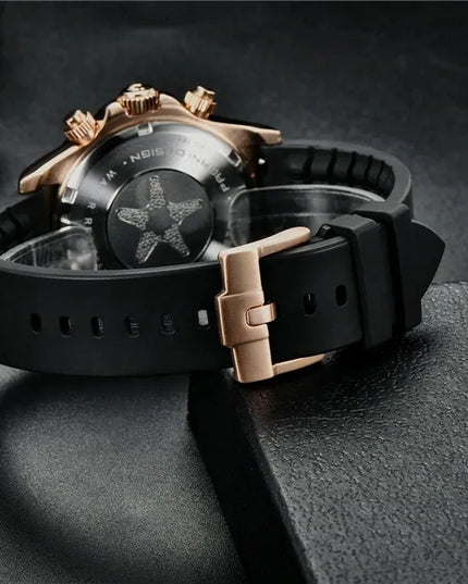 Pagani Design PD-1664 Daytona Chrono Sport VK63 vyriškas laikrodis su safyriniu stiklu ir dėžute