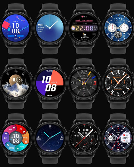 DT No.1 SmartWatch 3 Pro išmanusis laikrodis DT3 su pulso matuokliu, EKG ir skambučių funkcija