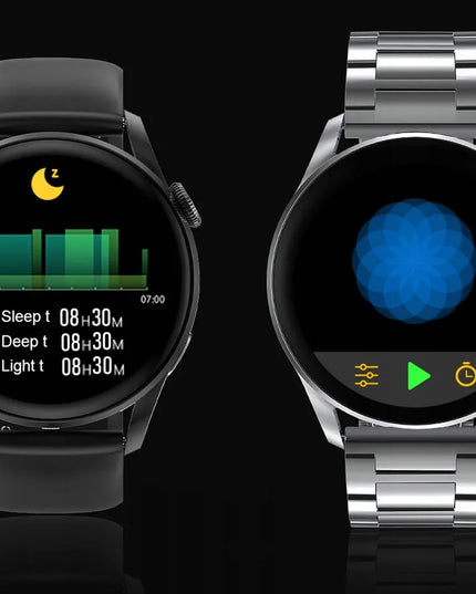 DT No.1 SmartWatch 3 Pro išmanusis laikrodis DT3 su pulso matuokliu, EKG ir skambučių funkcija