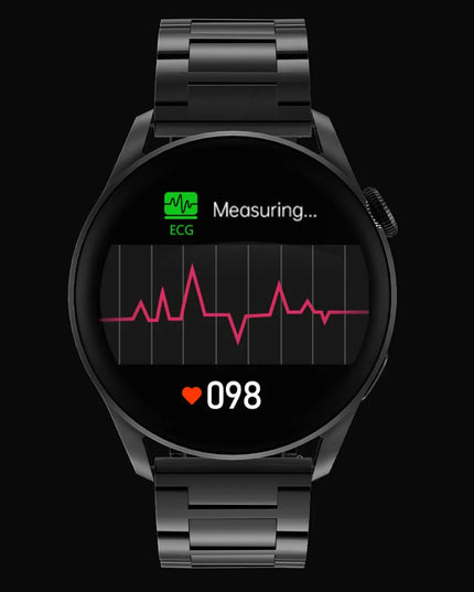 DT No.1 SmartWatch 3 Pro išmanusis laikrodis DT3 su pulso matuokliu, EKG ir skambučių funkcija