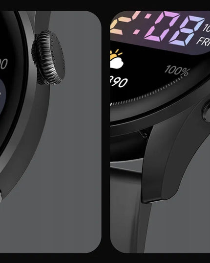 DT No.1 SmartWatch 3 Pro išmanusis laikrodis DT3 su pulso matuokliu, EKG ir skambučių funkcija