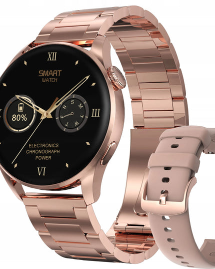 DT No.1 SmartWatch 3 Pro išmanusis laikrodis DT3 su pulso matuokliu, EKG ir skambučių funkcija