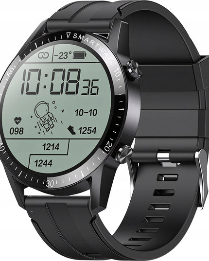 Vyriškas išmanusis laikrodis su skambučiais, PL meniu, atsparus vandeniui, sporto režimai, sveikata