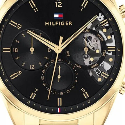 Tommy Hilfiger Baker 1710447 vyriškas auksinis laikrodis su originalia dėžute