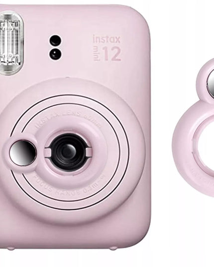 Rinkinys 3 viename: dėklas, albumas 108 nuotraukoms ir vaizdo ieškiklis, skirtas fotoaparatui FujiFilm Instax Mini 12