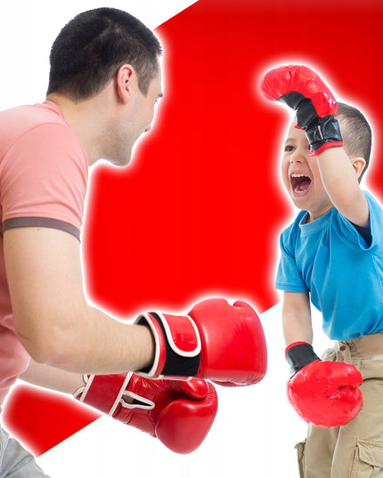 Bokso Rinkinys Vaikams, Bokso Pirštinės ir Kriaušė Treniruotėms