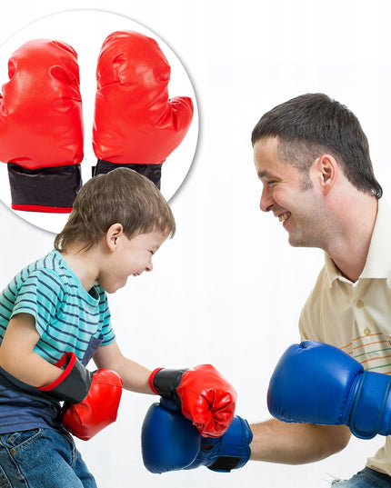 Bokso Rinkinys Vaikams, Bokso Pirštinės ir Kriaušė Treniruotėms