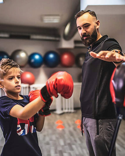 Bokso Rinkinys Vaikams, Bokso Pirštinės ir Kriaušė Treniruotėms