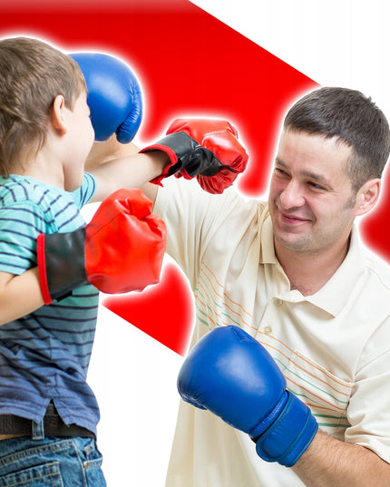 Bokso Rinkinys Vaikams, Bokso Pirštinės ir Kriaušė Treniruotėms