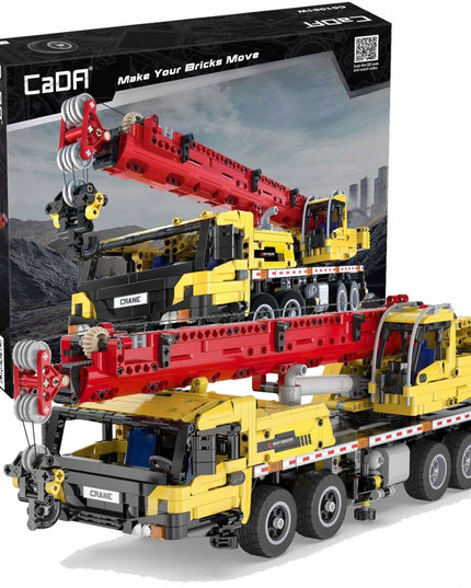 CaDA Blokelių Rinkinys, Didelis Motorizuotas Sunkvežimis su Kranu, 1831 Detalė