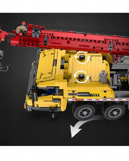 CaDA Blokelių Rinkinys, Didelis Motorizuotas Sunkvežimis su Kranu, 1831 Detalė